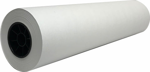 White Butcher Paper Roll - 24" x 200' (2,400 in) - Best Food Service Wrapping Paper for Smoking Meats, Crawfish Boil, or Table Runner | Uncoated & Unwaxed | | Made in USA